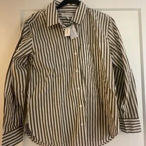 Banana Republic Striped Shirt Size S